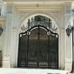 10 مدل درب پارکینگ شاسی فلزی تقویت شده