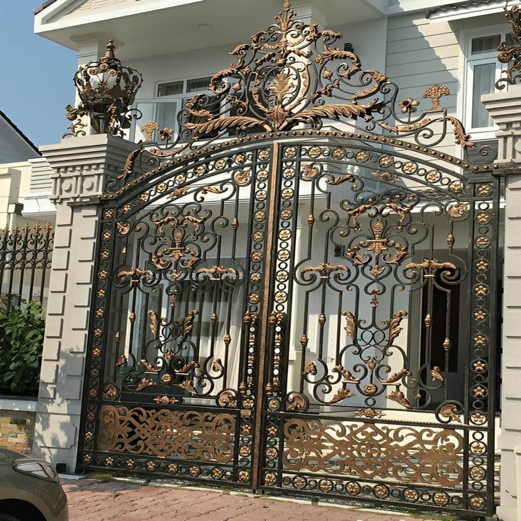 فروش درب ویلایی قاب دار محوطه دارای نفررو
