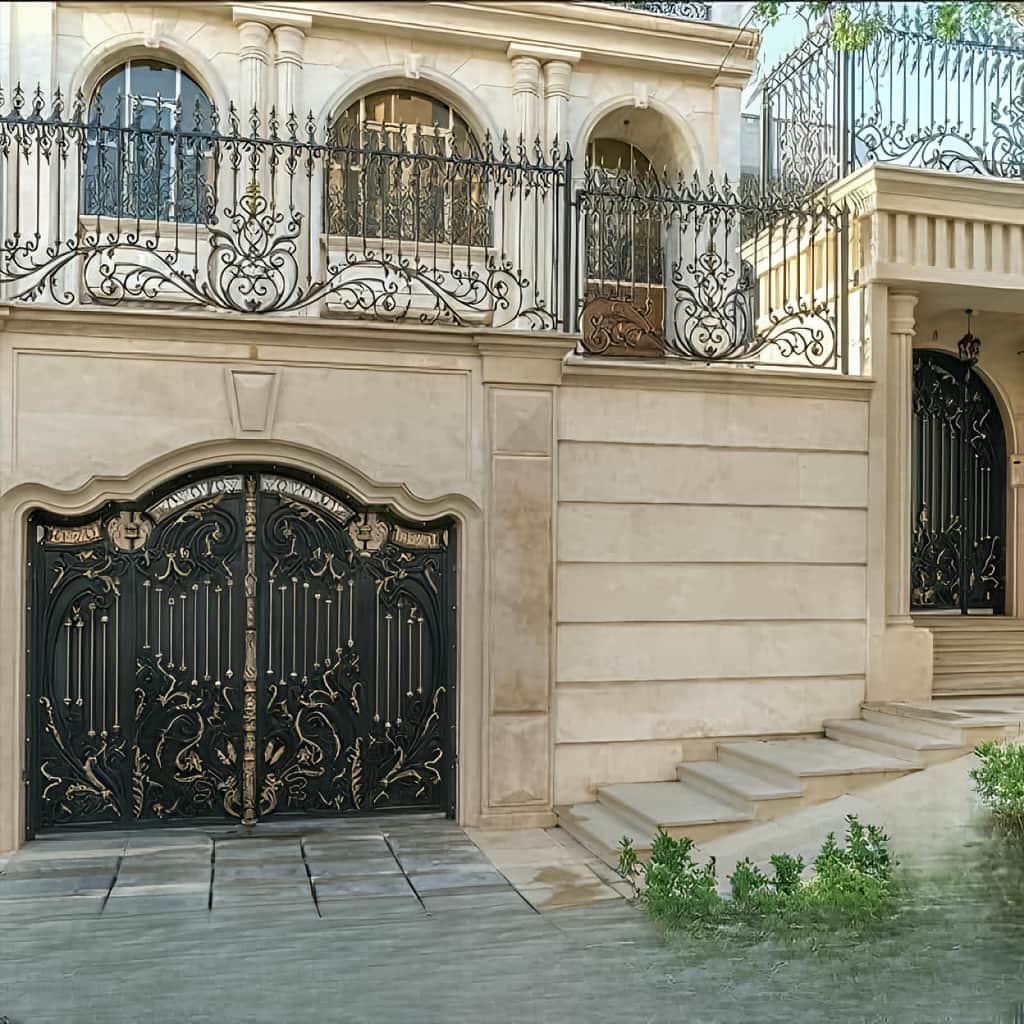 فروش درب ویلایی پارکینگ دو لنگه دارای نفررو