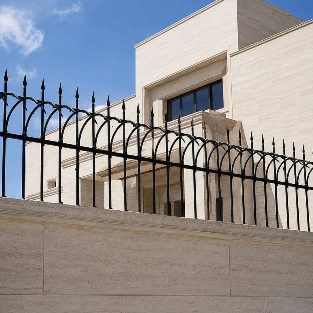 خرید حفاظ دیوار سیم خاردار ترکیبی