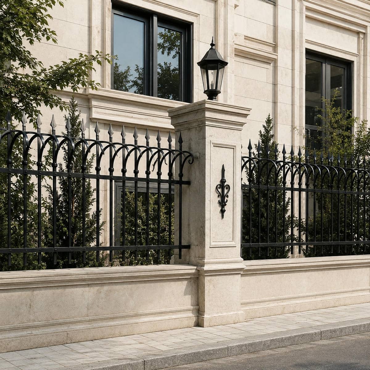 9 طرح حفاظ دیوار شیک روی سنگ تراورتن
