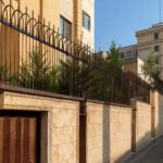 6 نمونه حفاظ دیوار ویلایی مدرن طرح نیزه