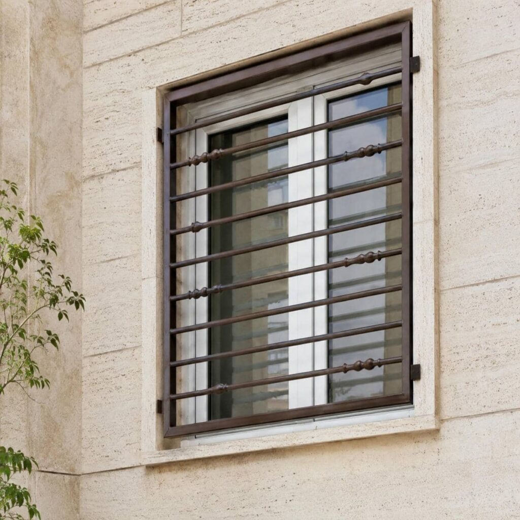 راهنمای انتخاب نرده پنجره ساده پروفیلی