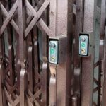 مرکز فروش حفاظ ضربدری آکاردئونی سفارشی برای بازسازی ساختمان های قدیمی