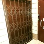 درب آکاردئونی مناسب ویلا و باغ