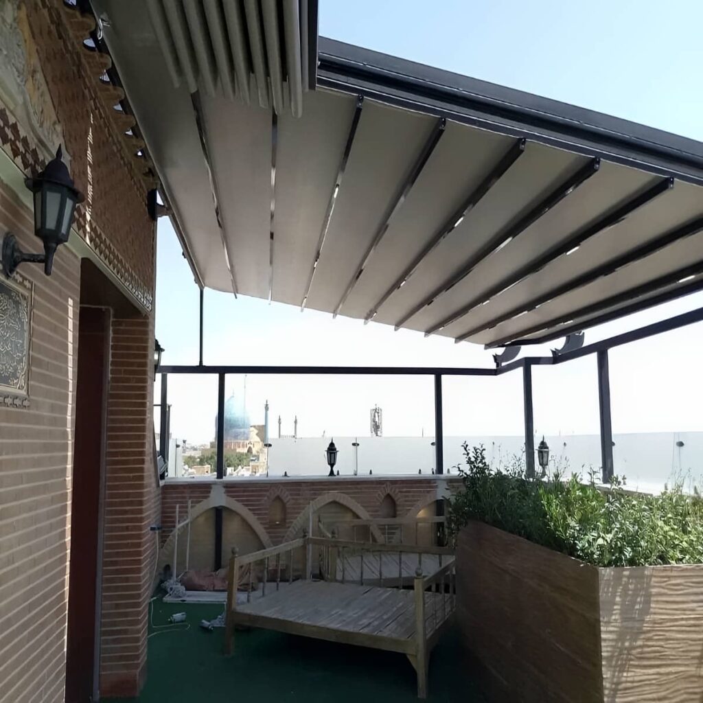 سایبان اتوماتیک ساختمان