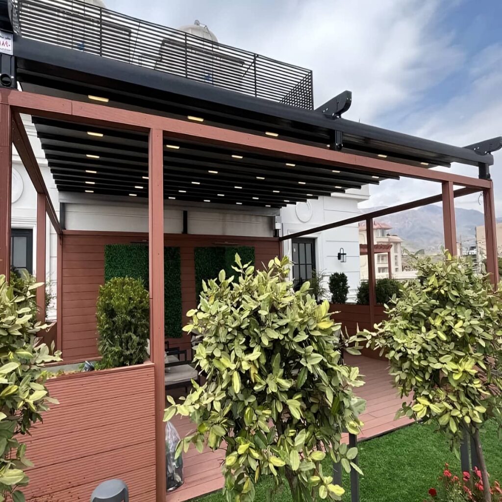 سایبان برقی اتوماتیک