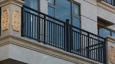 هندریل راه پله فلزی سفارشی