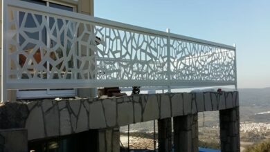 هندریل راه پله فلزی سفارشی