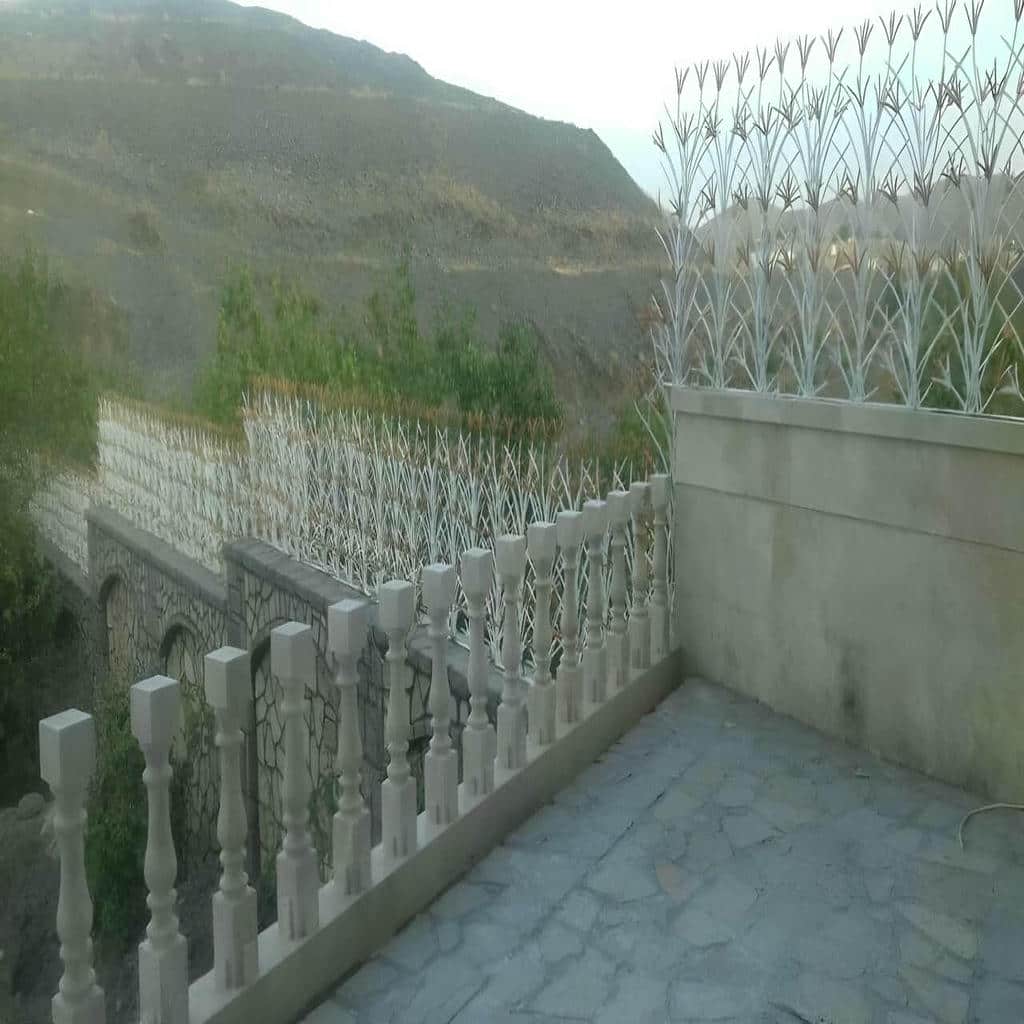 حفاظ سرنیزه ای با پوشش ضد شرایط جوی