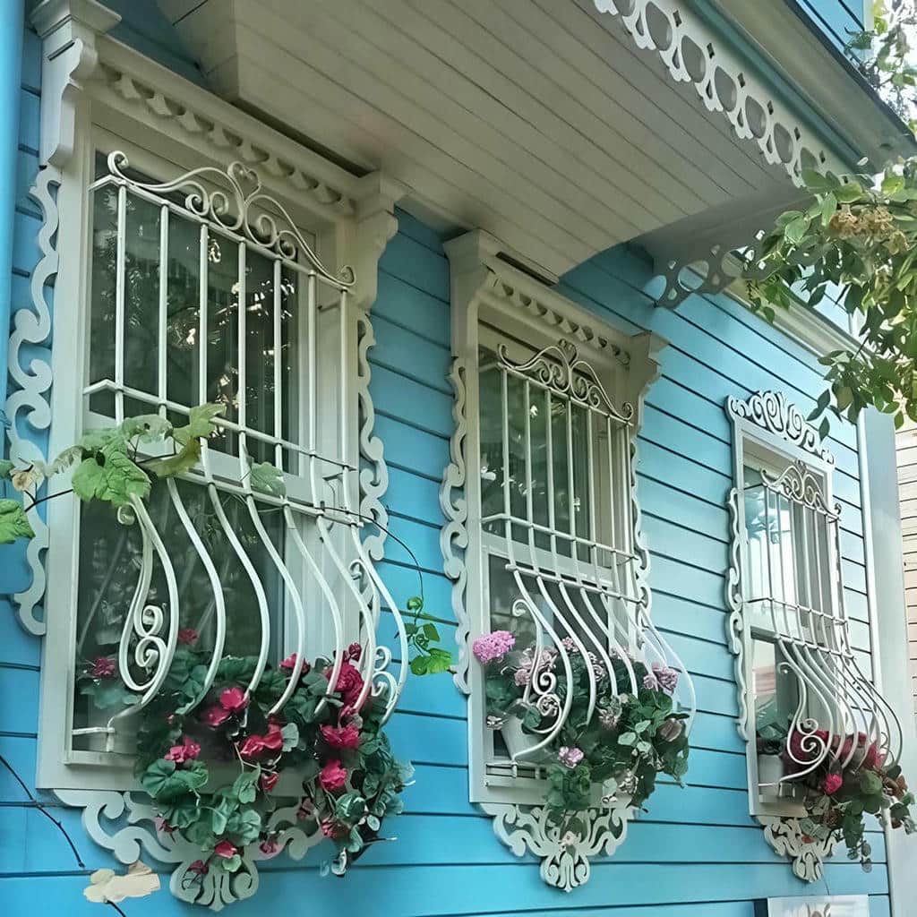محافظ پنجره نمای مدرن