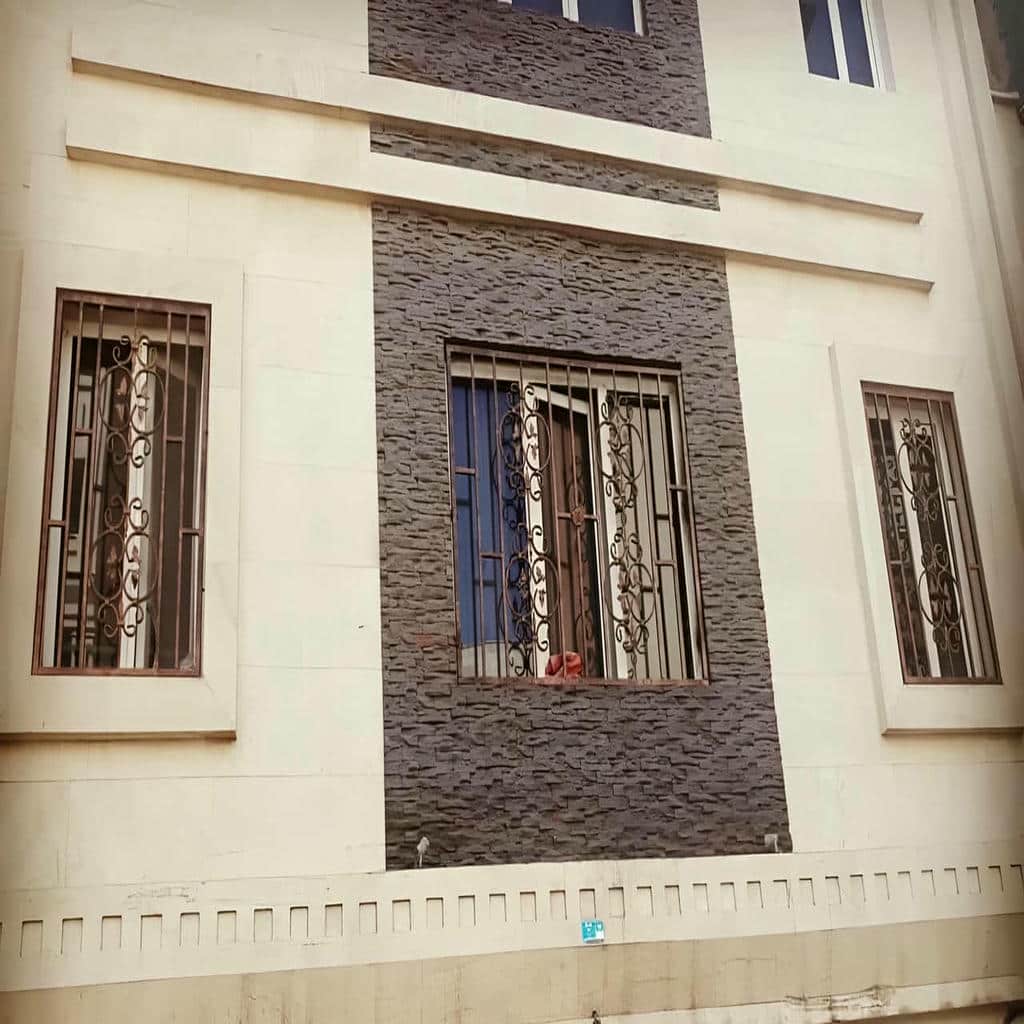 گارد پنجره پوشش رنگی