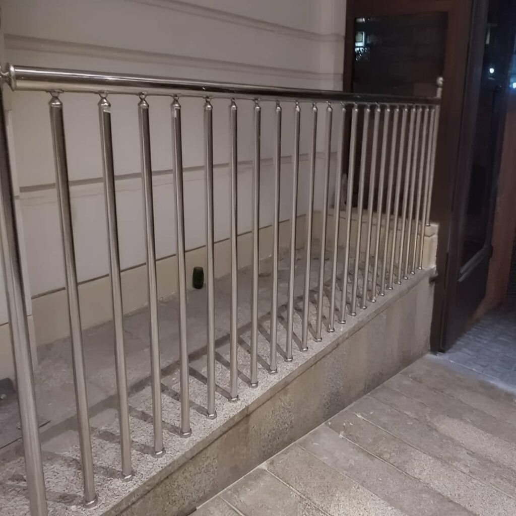 نرده دوبلکس راه پله مدرن