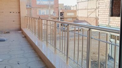 نرده دوبلکس سفارشی مدرن