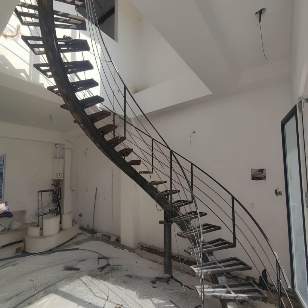 هندریل استیل براق داخلی