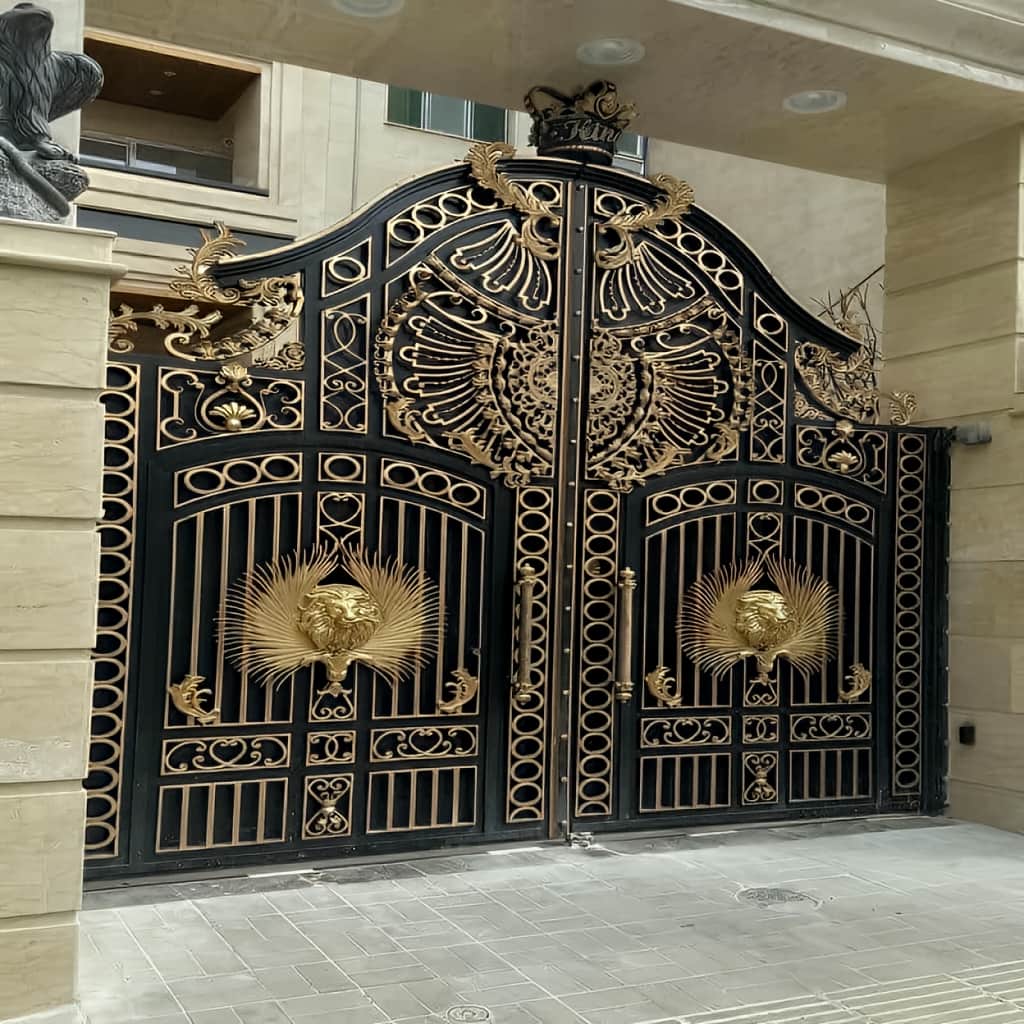 درب فلزی پوشش محافظ