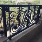 مرکز فروش مستقیم نرده فرفورژه راه پله مناسب مناطق گرم و خشک
