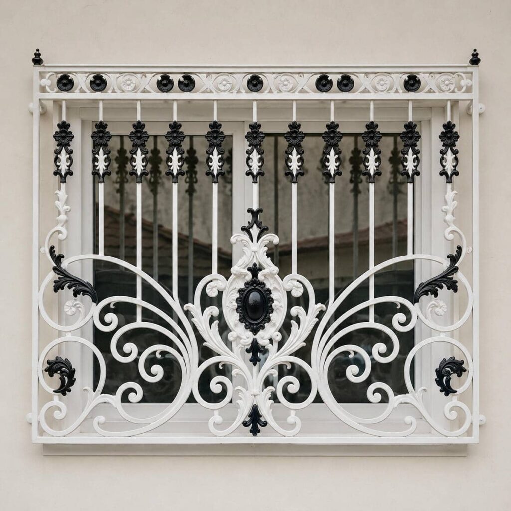 گارد پنجره فلزی سفارشی