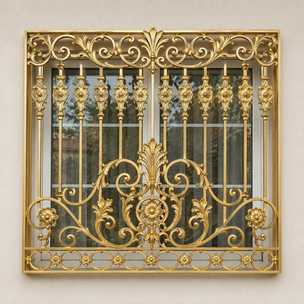 گارد پنجره فرفورژه مدرن گارد پنجره فرفورژه مدرن