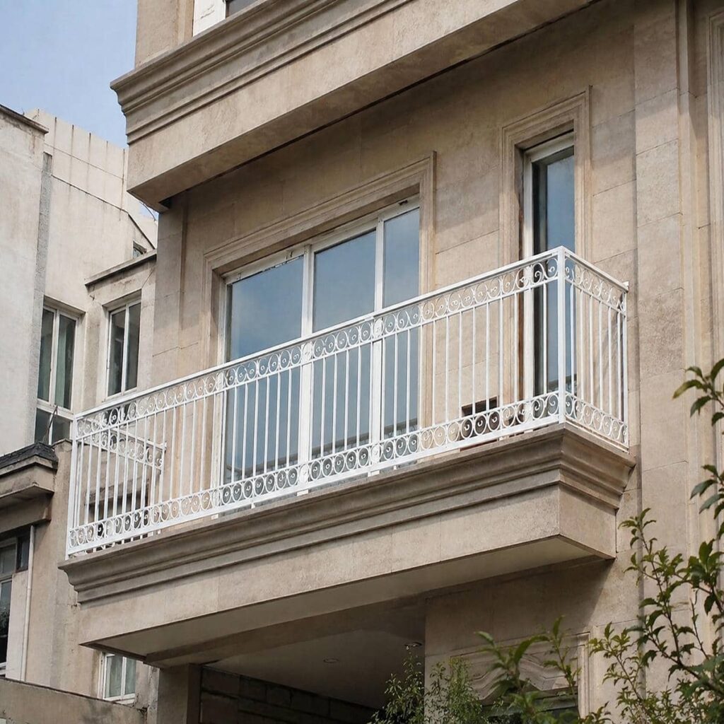 دست انداز چوبی راه پله دست انداز چوبی راه پله