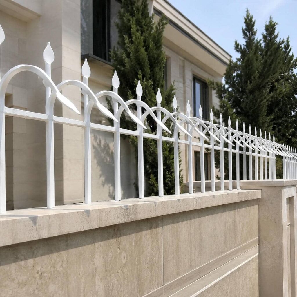 نرده فلزی سرنیزه ای نرده فلزی سرنیزه ای