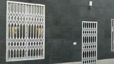 حفاظ پنجره متحرک فلزی