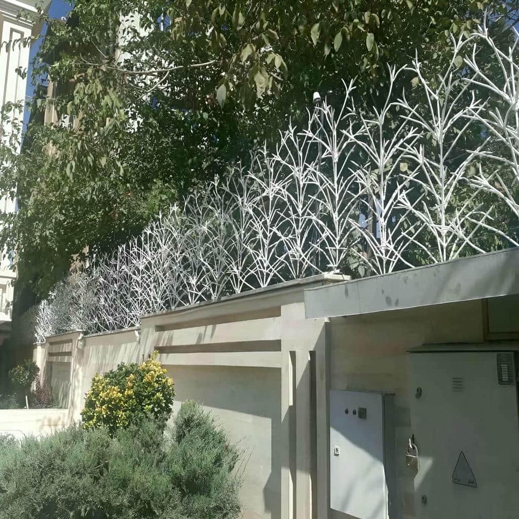 حفاظ دیوار مناسب حیاط مسکونی