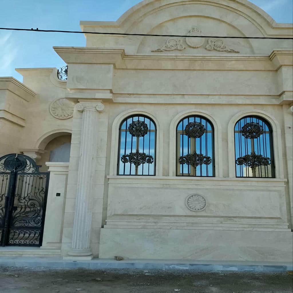 حفاظ پنجره آهنی مشکی در استان آذربایجان غربی