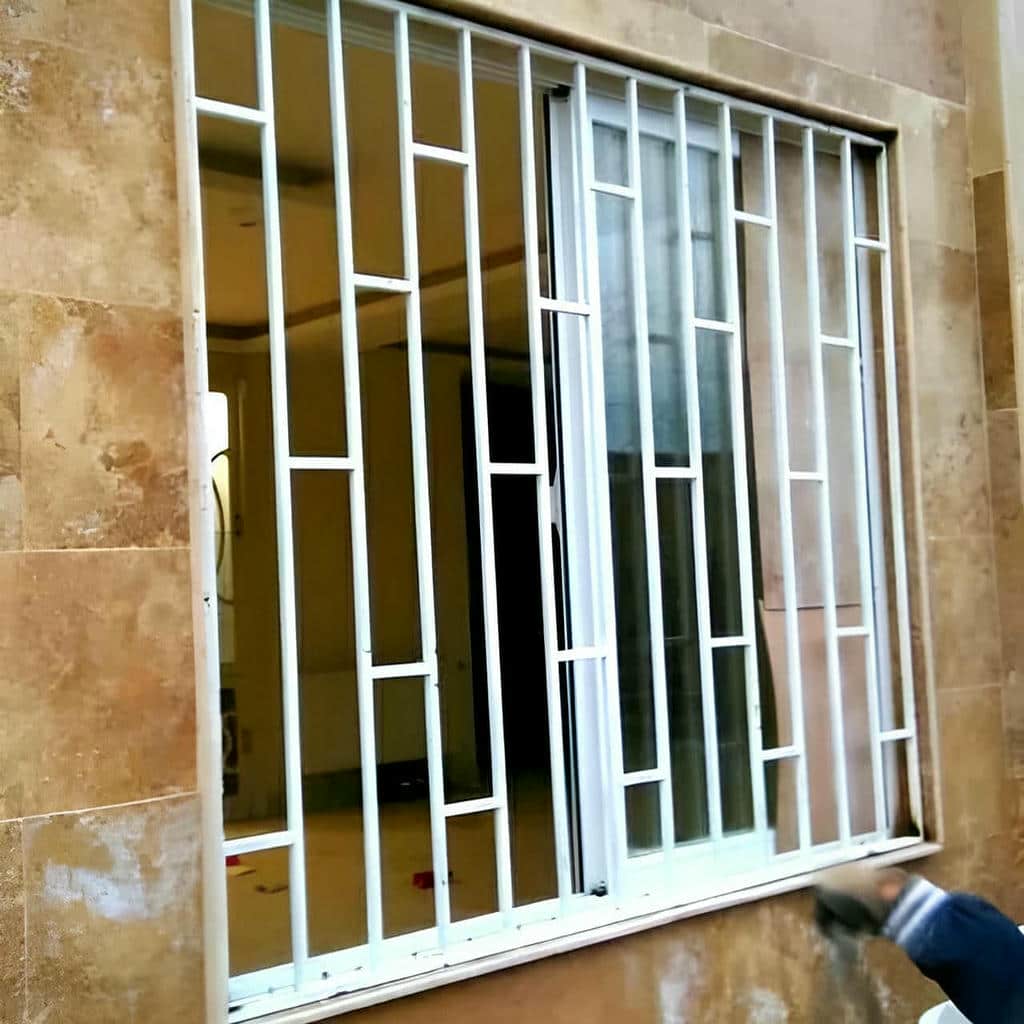 محافظ پنجره با خطوط افقی در استان چهارمحال و بختیاری محافظ پنجره با خطوط افقی در استان چهارمحال و بختیاری